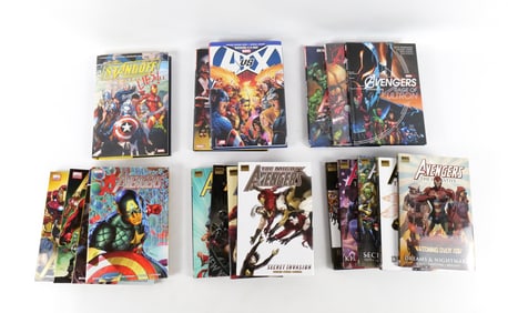 Lot of Marvel Avengers Hardcover Books