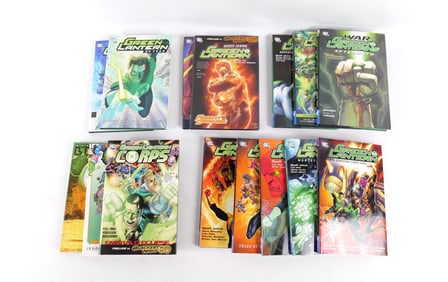 Lot of DC Green Lantern Hardcover Book
