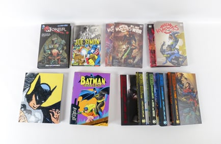 Lot of DC Hardcover Books