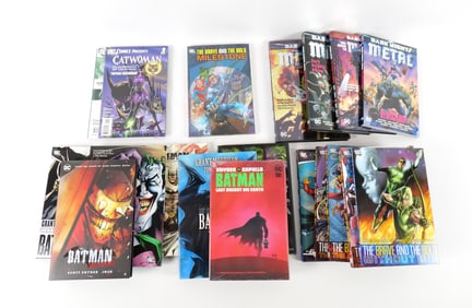 Lot of DC Hardcover and Trade Paperbacks