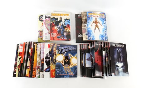 Huge Lot of Mostly Marvel Trade Paperbacks