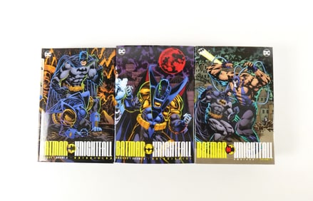 Lot of 3 Batman Knightfall Omnibus Hardcover Books