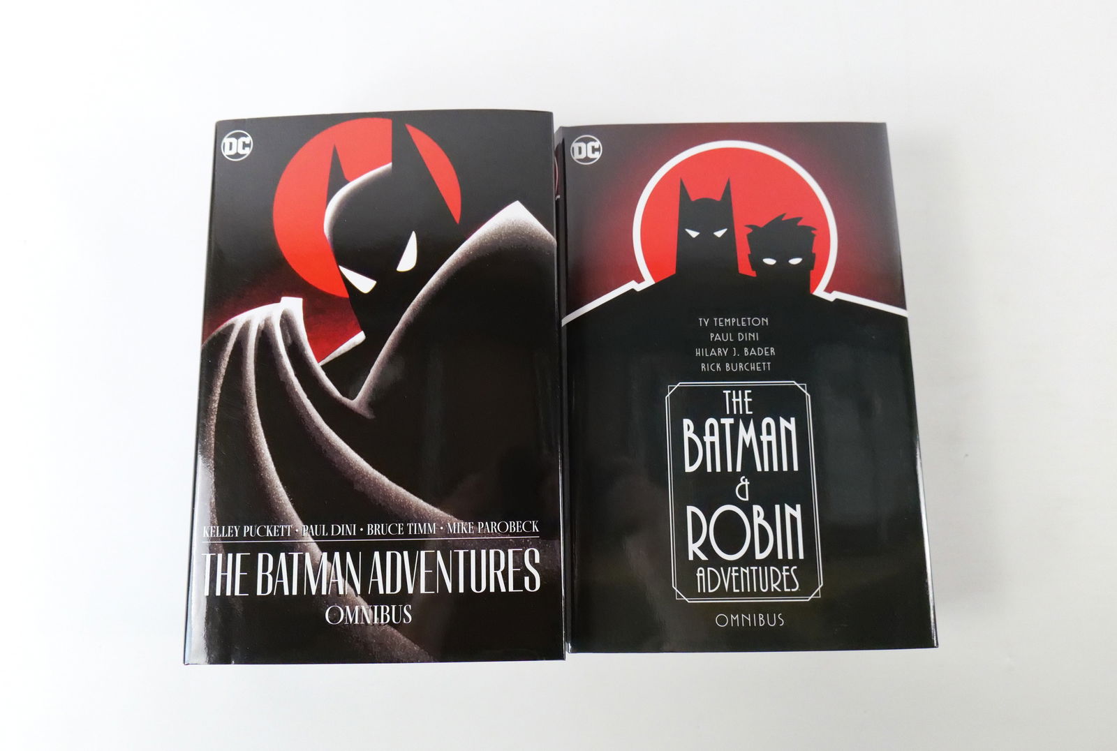 Lot of 2 Batman Omnibus Hardcover Books: Lot of 2 Batman Omnibus Hardcover Books. Including The Batman Adventures and The Batman & Robin Adventures. All invoices must be paid within 24 hours of the sale. We offer multiple shipping options pl