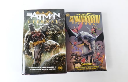Lot of 2 Batman Eternal Omnibus Hardcover Books