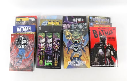 Lot of Batman Hardcover Books