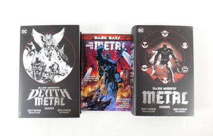 Lot of 3 DC Hardcovers and Trade Paperback