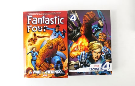 Lot of 2 Marvel Fantastic Four Omnibus Hardcover Books
