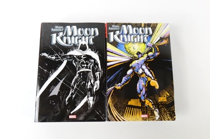 Lot of 2 Marc Spectre: Moon Knight Omnibus Hardcover Books