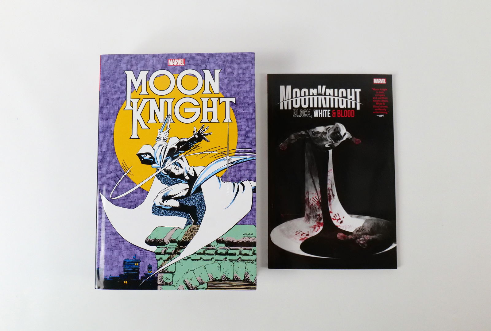Lot of 2 Marvel Moon Knight Books (1 of 9)