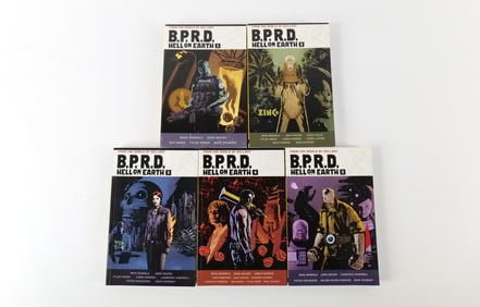 Lot of B.P.R.D. Hell on Earth Trade Paperbacks