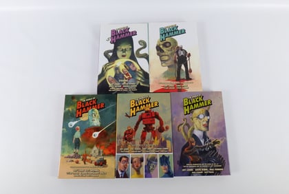 Lot of 5 The World of Black Hammer Library Edition Hardcover Books