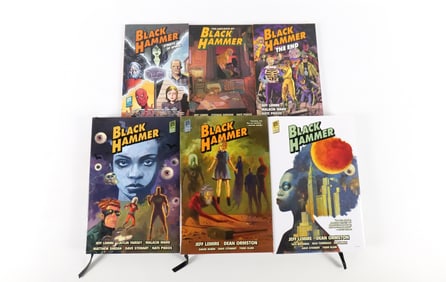 Lot of Dark Horse Black Hammer Hardcover Books and Trade Paperbacks