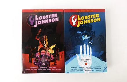 Lot of Lobster Johnson Omnibus Hardcover Books