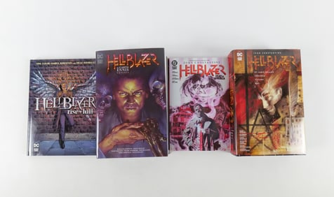 Lot of 4 DC Hellblazer Hardcover Books