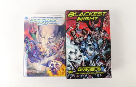 Lot of 2 DC Omnibus Hardcover Books