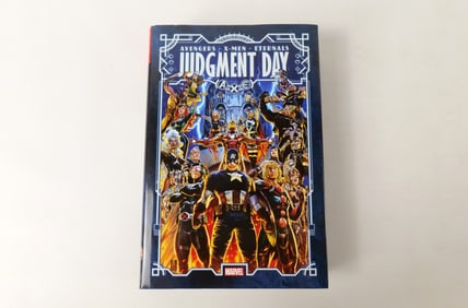 Marvel Avengers/X-Men/Eternals Judgement Day Omnibus Hardcover Book
