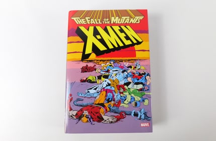 Marvel X-Men: The Fall of the Mutants Omnibus Hardcover Book