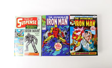 Lot of 3 Marvel The Invincible Omnibus Hardcover Books - Vol. 1-3