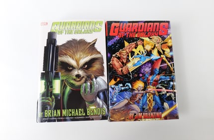 Lot of 2 Marvel Guardians of the Galaxy Omnibus Hardcover Books