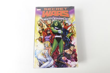 Marvel Secret Wars: Battleworld Omnibus Hardcover Book