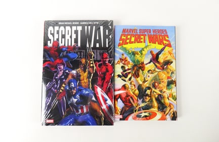 Lot of 2 Marvel Secret Wars Books