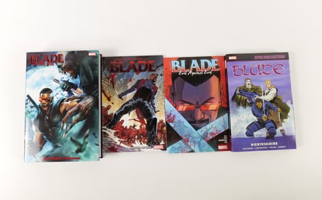 Lot of Marvel Blade Hardcover and Trade Paperbacks