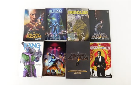 Lot of Mixed Comics Hardcover and Trade Paperback Books
