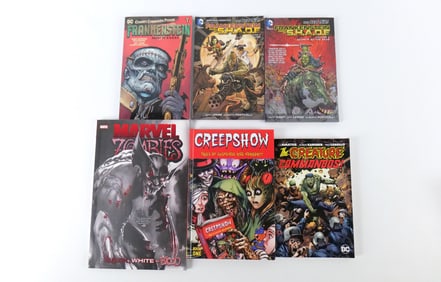 Lot of Mixed Comics Hardcover and Trade Paperback Books