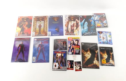 Lot of Marvel and DC Movie Collectibles