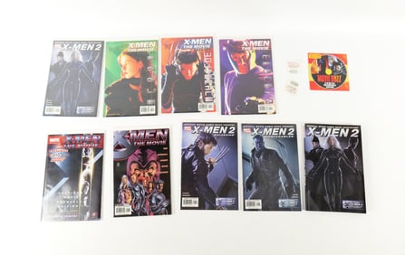 Lot of Marvel X-Men Movie Collectibles