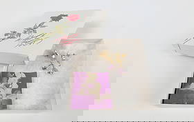 Vintage 14K Gold and Amethyst Drop Earrings: Vintage 14K Gold and Amethyst Drop Earrings. The lot includes a vintage c. 1980s pair of lightweight 14K yellow gold drop earrings in a curved and ribbed pattern and a dangling 10mm x 8mm oval Brazili