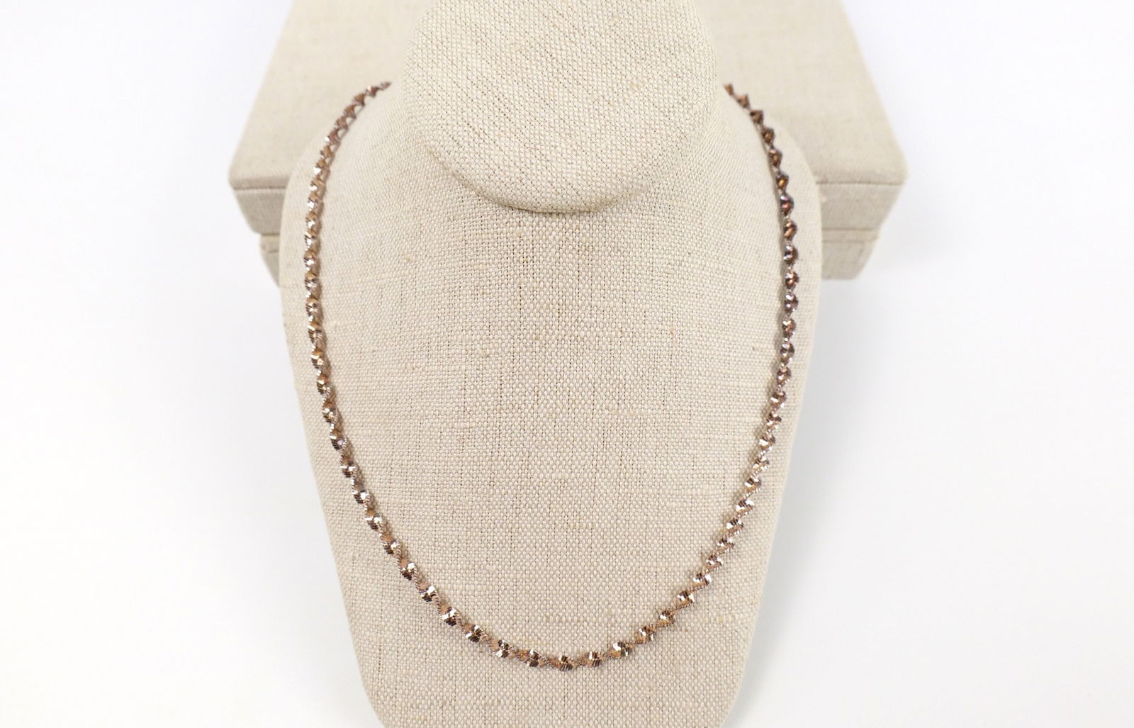 Italian Made Sterling Spiral Chain (1 of 7)