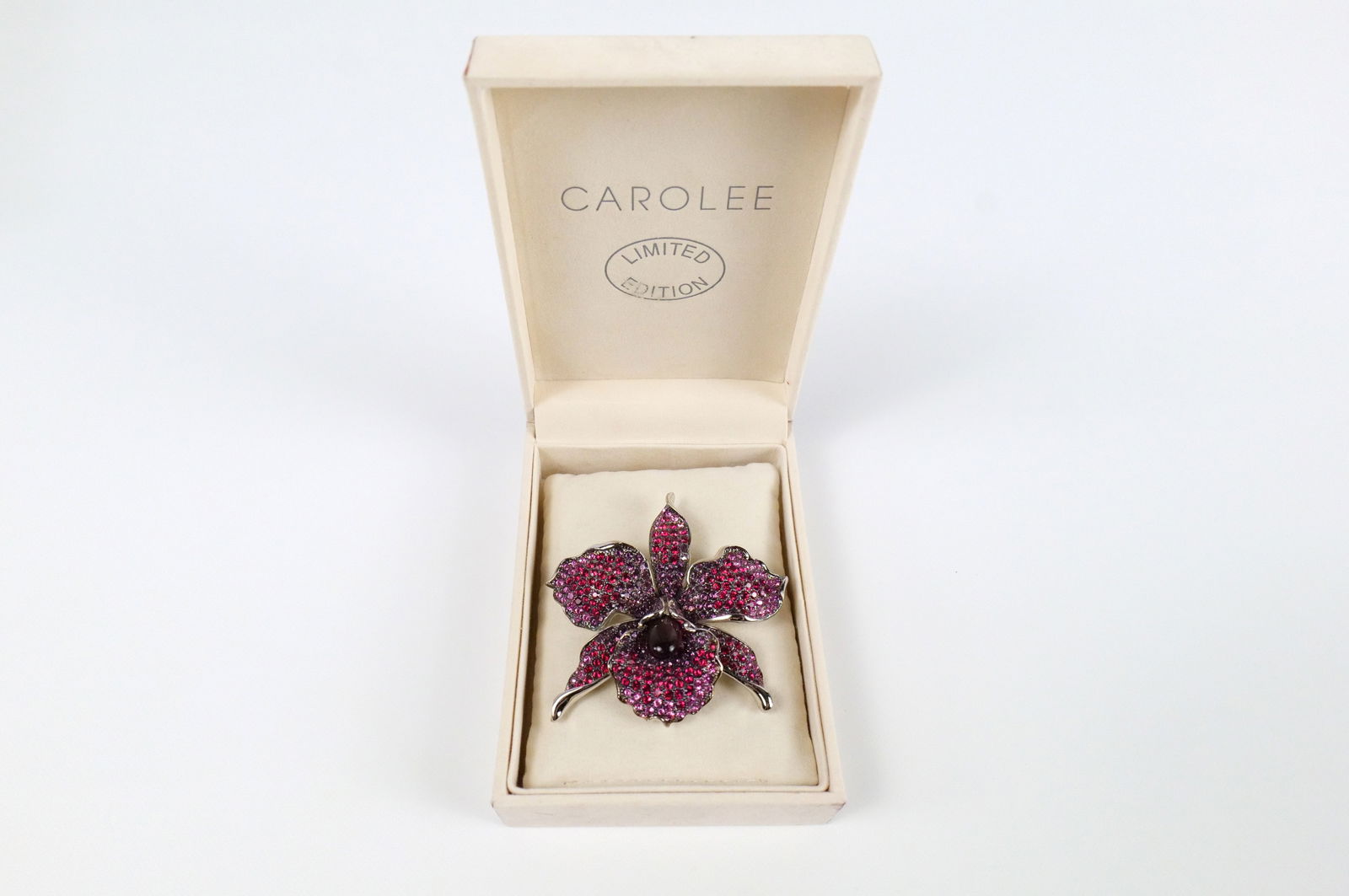 Limited Edition Cattleya Orchid Brooch by Carolee (1 of 9)