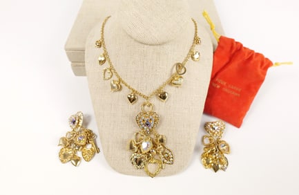 Retired Kirks Folly Necklace and Earrings Set