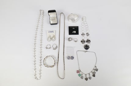 Mixed Silver Tone Fashion Jewelry