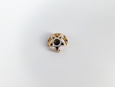 Vintage 14K Gold Kappa Epsilon Fraternity Lapel Pin