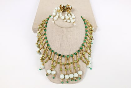 Mid Century Egyptian Revival Necklace and More