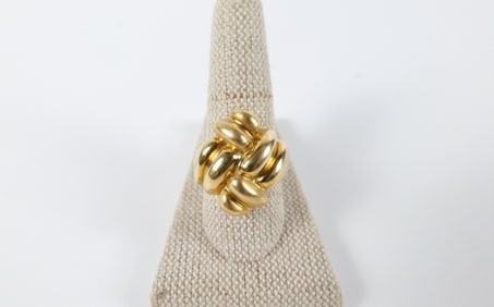 Italian 18K Gold Love Knot Ring