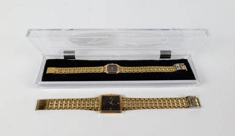 1990s Men's and Women's Matching Quartz Watches by Seiko
