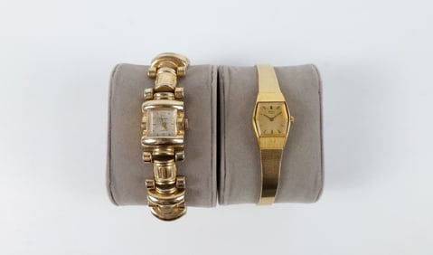 Pair of Vintage Ladies Gold Plated and Gold Filled Watches