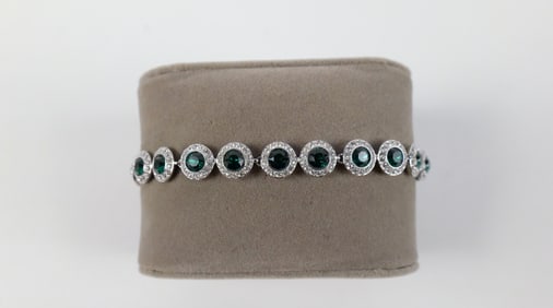 "Una Angelic" Crystal Tennis Bracelet by Swarovski