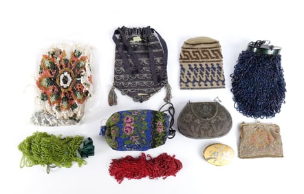 Lot of Antique Purses