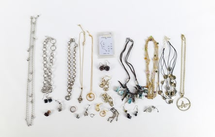 Mixed Gold Tone Costume Jewelry and More