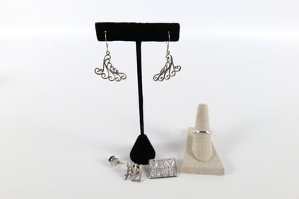 Group Lot of Sterling Jewelry