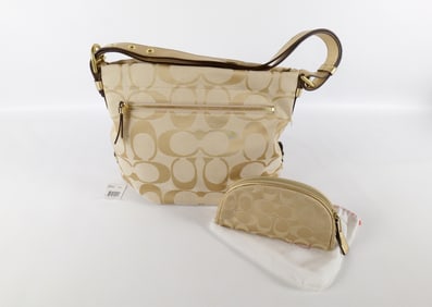 Coach Pocket Book and Cosmetic Case Lot