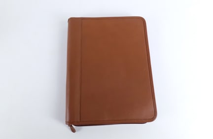 Vintage Coach Brown Leather Portfolio