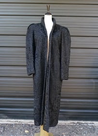 Vintage Lamb Fur Coat