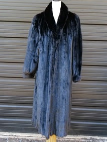 Vintage Mink Full Length Fur Coat