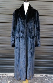 Vintage Mink Full Length Fur Coat