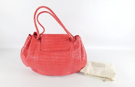 Nancy Gonzalez Crocodile Leather Pocketbook